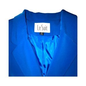 🌷Le Suit Blue Blazer Size 16